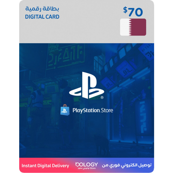 Playstation Qatar / 70 USD Digital Card
