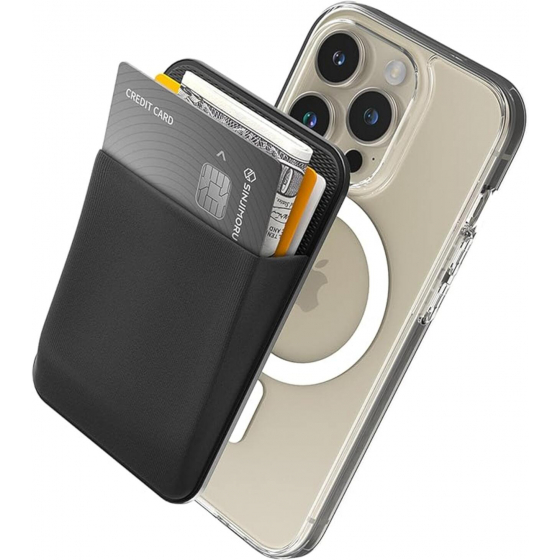 Sinjimoru Phone Magnetic Card Wallet / Supports MagSafe Cases