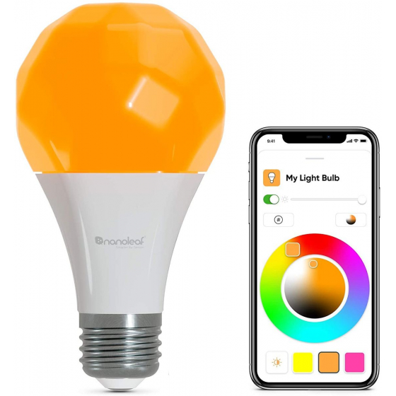 Nanoleaf Essentials Smart A19 RGB & White Bulb
