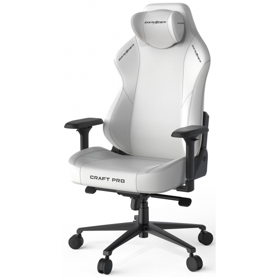 كرسي DXRacer من فئة Craft Pro Classic / ابيض