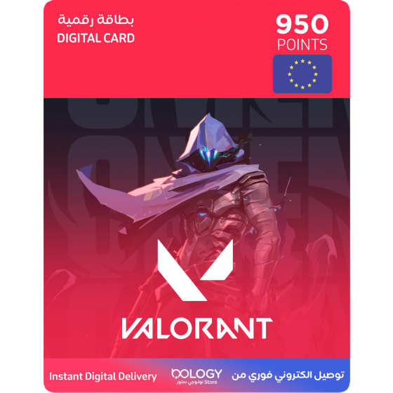 Valorant Card / 950 VP / 10 Euro Digital Card
