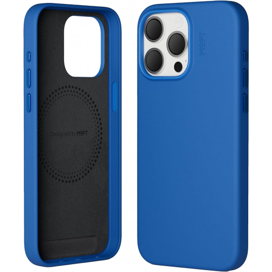 MOFT Snap Case for iPhone 15 / Drop Resistant / Supports MagSafe / Sapphire 