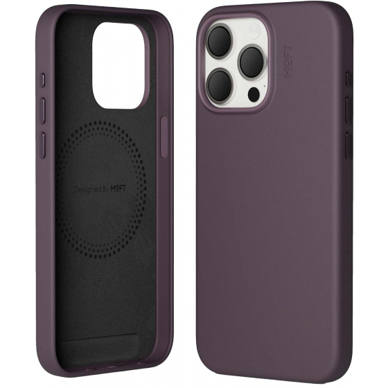 MOFT Snap Case for iPhone 15 Pro Max / Drop Resistant / Supports MagSafe / Blackberry