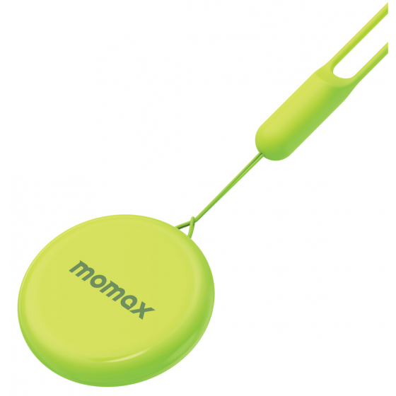 قطعة Pinpop لتعقب الاغراض من Momax / تدعم ميزة Fing My / مقاومة للماء / اخضر 