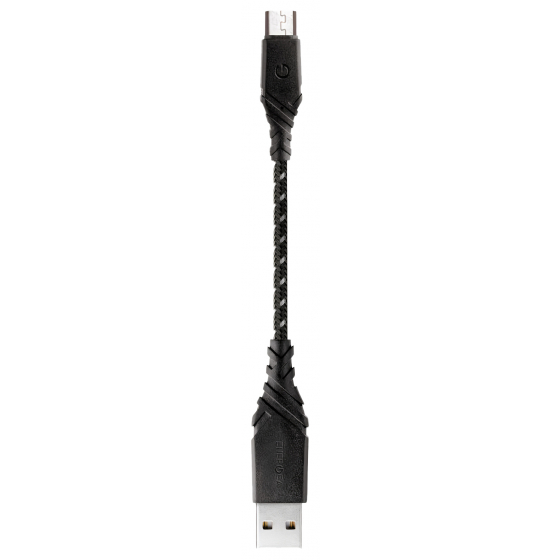 واير من Energea نوع USB الى تايب سي / طول 18 سنتمتر / اسود