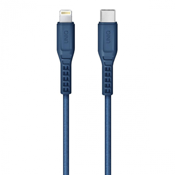 واير من يونيك من نوع فليكس / ايفون ل USB-C بطول 1.2 متر / ازرق