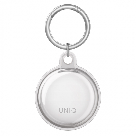 ميدالية Glase من UNIQ لقطعة ابل AirTag / شفاف بالكامل