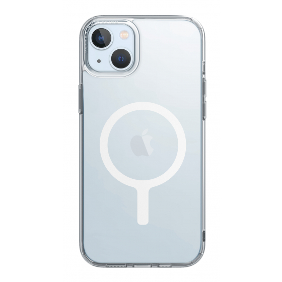UNIQ LifePro Xtreme Case for iPhone 15 Plus / MagSafe / Drop-Resistant / Transparent White