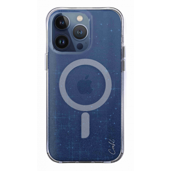 UNIQ Lumino Case for iPhone 15 Pro / Supports MagSafe / Drop-Resistant / Prussian Blue