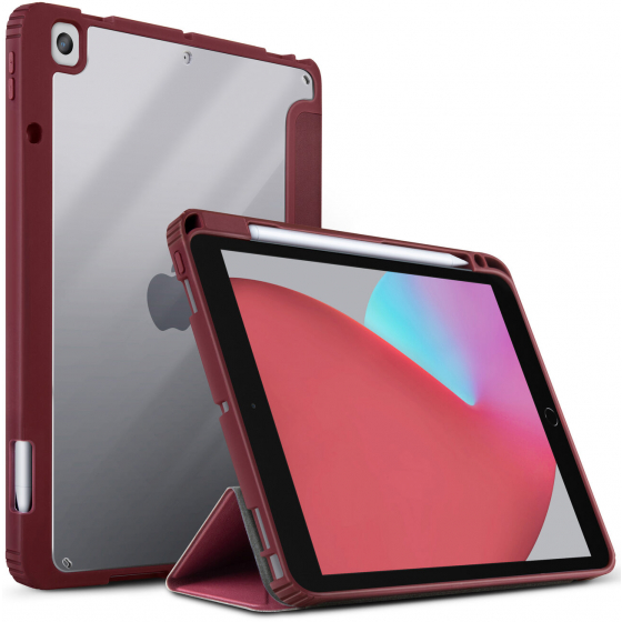 UNIQ Moven Case for iPad 10.2 inch / Built in Stand / Maroon