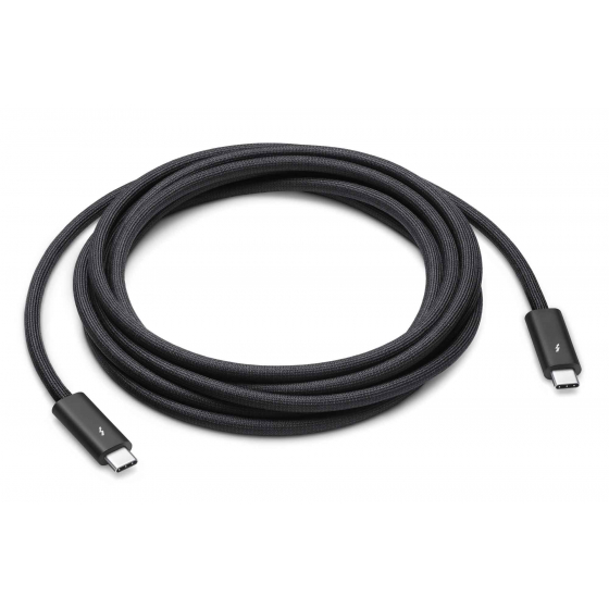 Apple USB Type-C to Type-C Cable / Supports Thunderbolt 4 Data Transfer / 3M