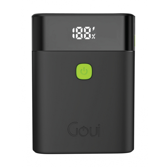 بطارية Premium سعة 10 الف mAh من Goui / مع مدخل تايب سي و USB  / قوة 22.5 واط
