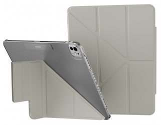 MagEasy Case for iPad Pro 13 inch / Built-in Stand / Drop Protection / Grey Starlight