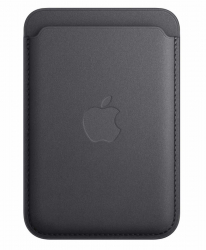 Apple FineWoven Card Wallet / Supports MagSafe / Black 