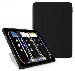 Pipetto Origami No1 Case for iPad Pro 11 inch / Drop Protection / Built-in Stand / Black