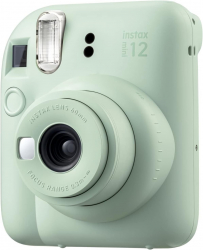 كاميرا Fujifilm instaX ميني 12 الفورية / كاميرا و طابعة / مع 10 حبات ورق / اخضر