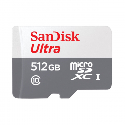 كرت ميموري SanDisk الترا SD نوع كلاس 10 / سعة 512GB