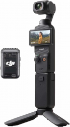 كاميرا الاكشن DJI Osmo Pocket 3 / دقة 4K و تتبع الوجه و الحركة / ثبات رهيب / حزمة Creator Combo