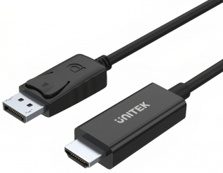 واير HDMI الى DisplayPort من Unitek / يدعم دقة 1080P / طول 1.8 متر