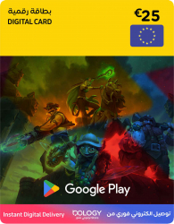 Google Play 25 euro Card