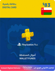 بليستيشن ستور عماني / 83 دولار / بطاقة رقمية