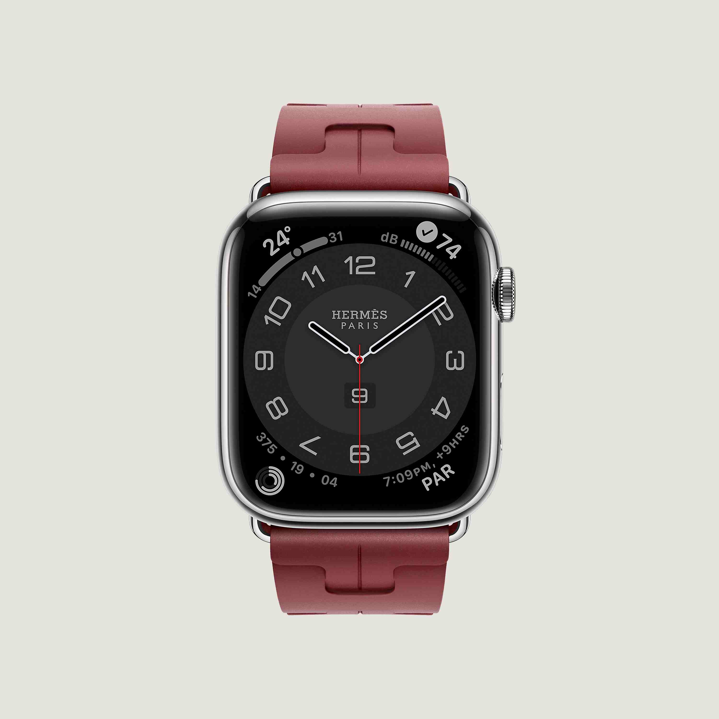 【HERMES】 Apple Watch Single Tour 45 mm Toile H バンド 