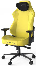 كرسي DXRacer من فئة Craft Pro Classic / اصفر