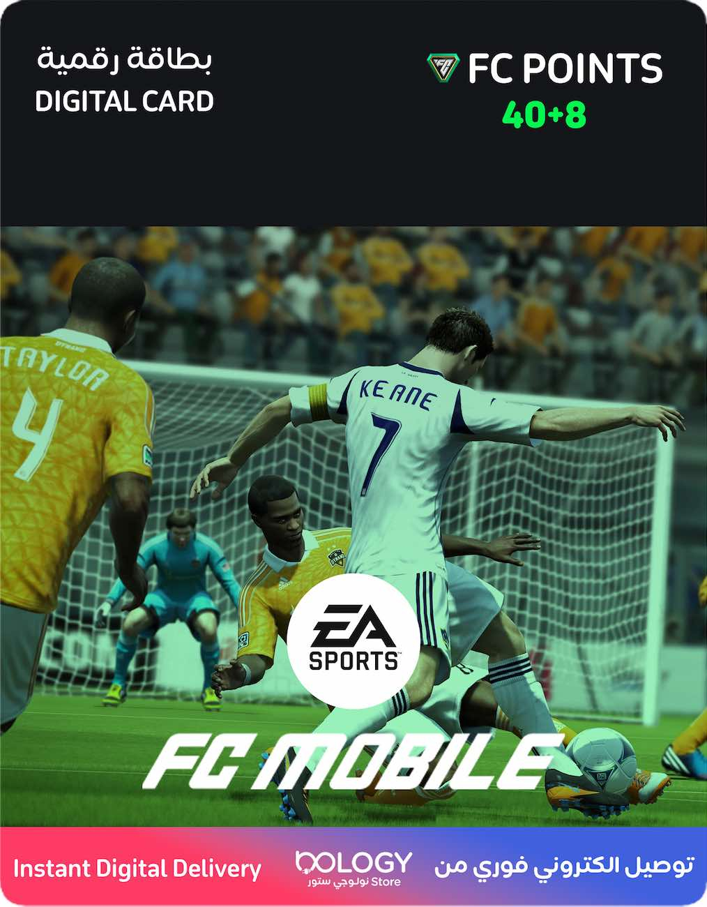 EA Sports FC Mobile Game Points / 12000 + 2400 Points / Digital Card in  Qatar