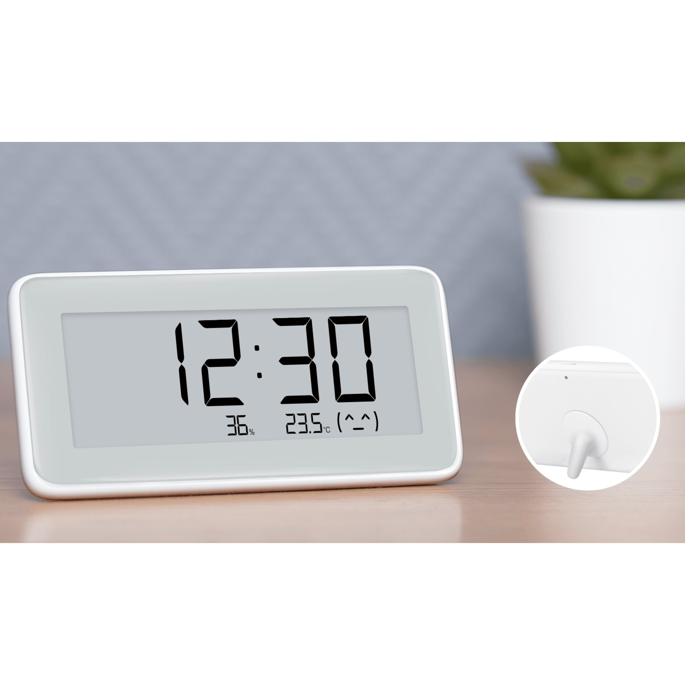 Clock with Thermometer and Humidity Sensor Xiaomi Mi Temperature