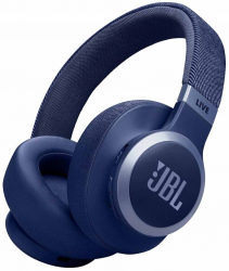 سماعة JBL Live 770NC اللاسلكية / تصميم مريح / بطارية ممتازة / تقنية عزل الازعاج / ازرق