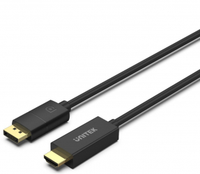 واير Unitek نوع HDMI الى DisplayPort 1.2 / يدعم دقة 4K 60Hz / طول مترين