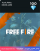Free Fire Battle Royal Card / 100 Diamonds