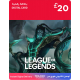 League Of Legends Card / 20 euro Digital Card