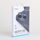 عدسات يونيك Optix لحماية الكاميرا / تدعم ايفون 13 + 13 ميني / اسود