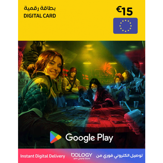 Google Play 15 euro Card