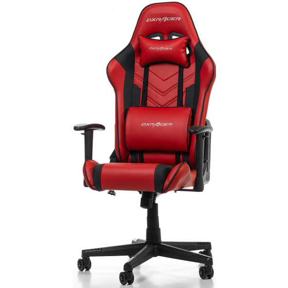 كرسي DXRacer من فئة Prince Series / احمر مع اسود