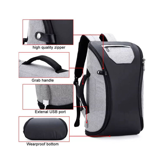 Smart finger scan lock backpack